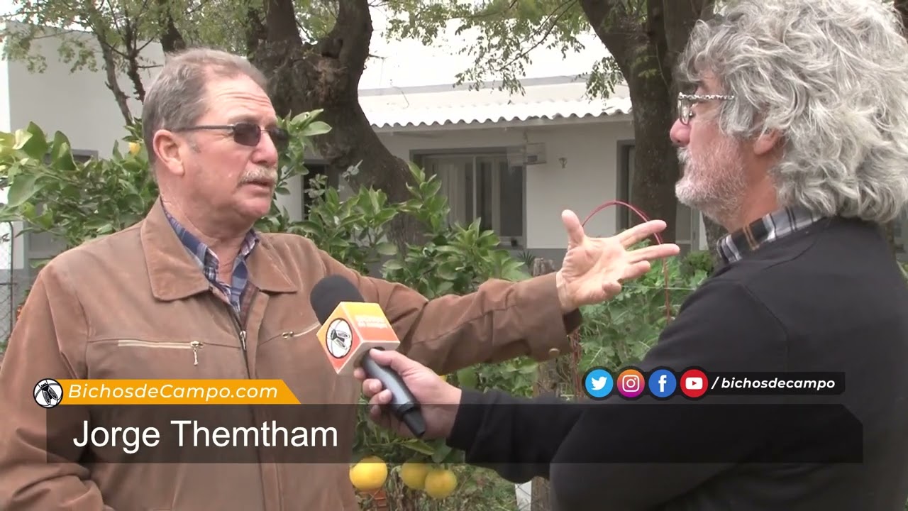 Jorge Themtham, productor agroecológico en Treinta de Agosto