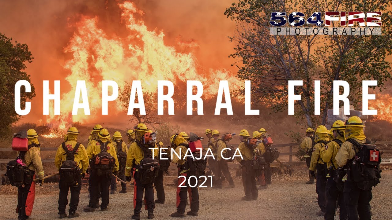 Chaparral Fire in Tenaja