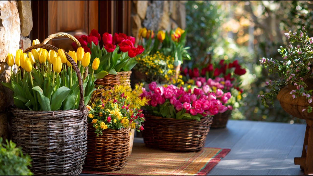 14 Stunning Easter Front Porch Decor Ideas 2026 | Easter Entryway Decor Trends 2026