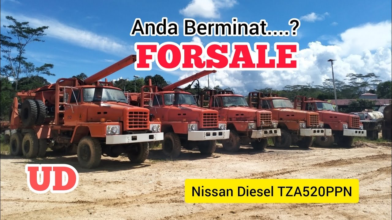 Logging Truck Nissan Diesel TZA520PPN (ready forsale)