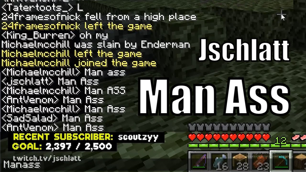 Jschlatt 'Man Ass'