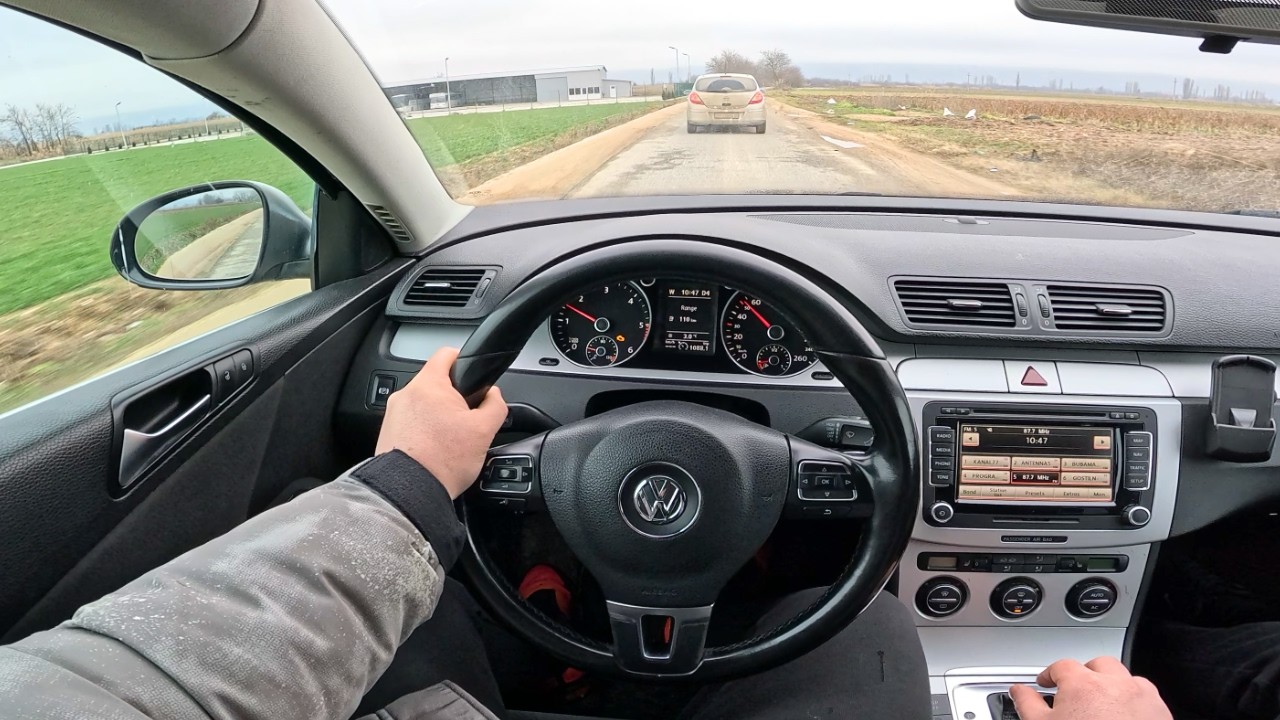 Volkswagen Passat B6 2.0 TDI [140Hp] POV TEST Drive