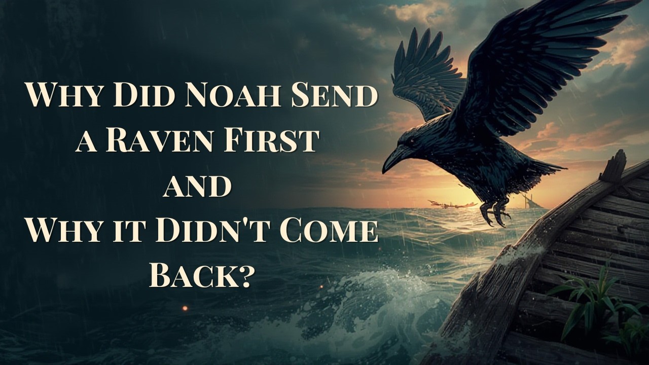 Why Did Noah Send a Raven First and Why it Didn't Come Back?