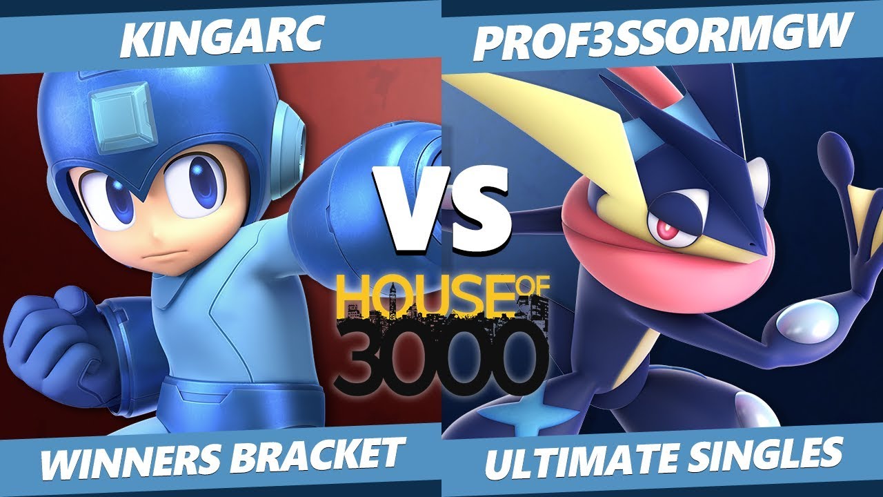 Xeno 203 Winners Bracket - KingArc (Mega Man) Vs. Prof3ssorMGW (Greninja) Smash Ultimate - SSBU