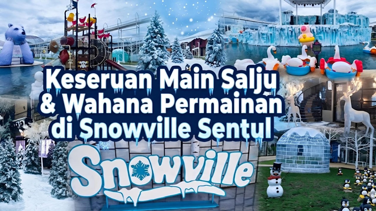 Seharian Main Salju Dan Wahana Permainan Di Snowville Sentul #airinejourney #snow #sentul