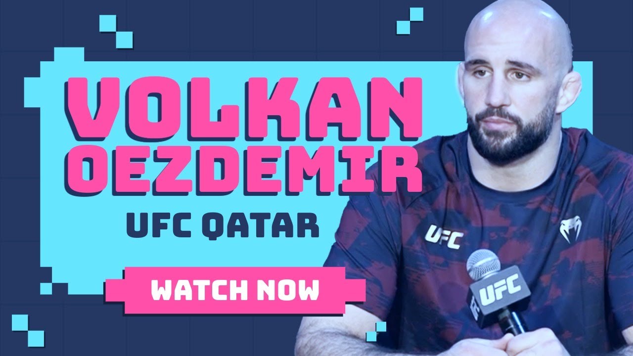 Волкан Оздемир, полное интервью UFC Qatar перед боем в СМИ