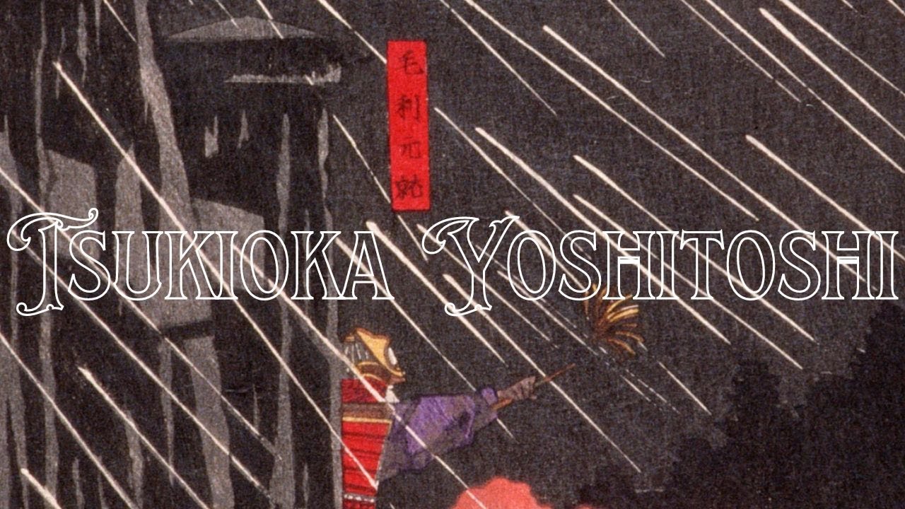 Tsukioka Yoshitoshi - High Resolution Slideshow Famous Paintings - Enjoy! #ukiyoe #kabuki #woodblock