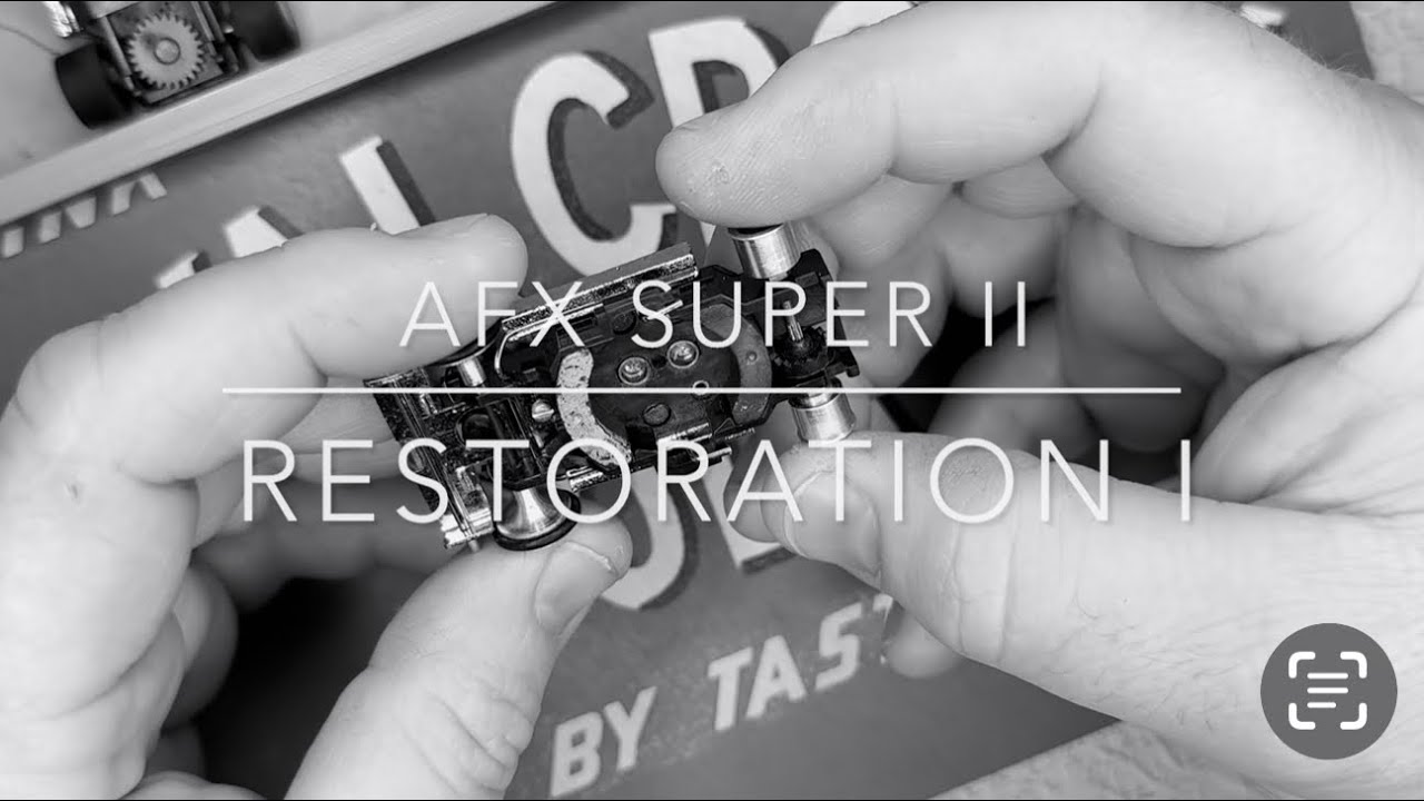 AFX Super II Slot Car Restoration July 2025