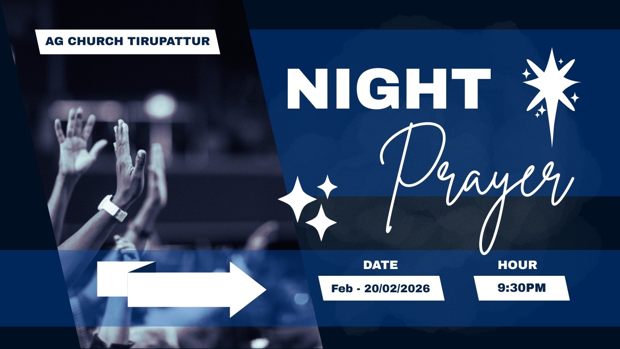 ⭕ NIGHT PRAYER ⭕ 20 FEB 2026 ⭕ 🕟 9:30PM  ⭕ #Live