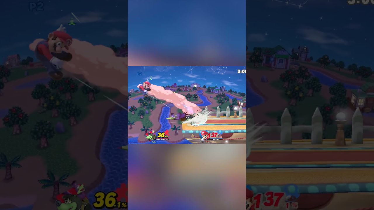 Mario forgot the sauce so we had to give it to him&hellip; #ssbu #bwaretag  #banjokazooie #mario