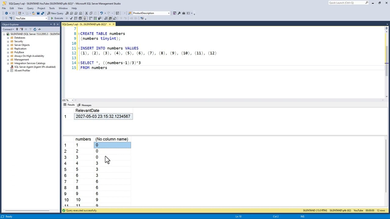 Getting the First day and last day of a quarter in SQL Server