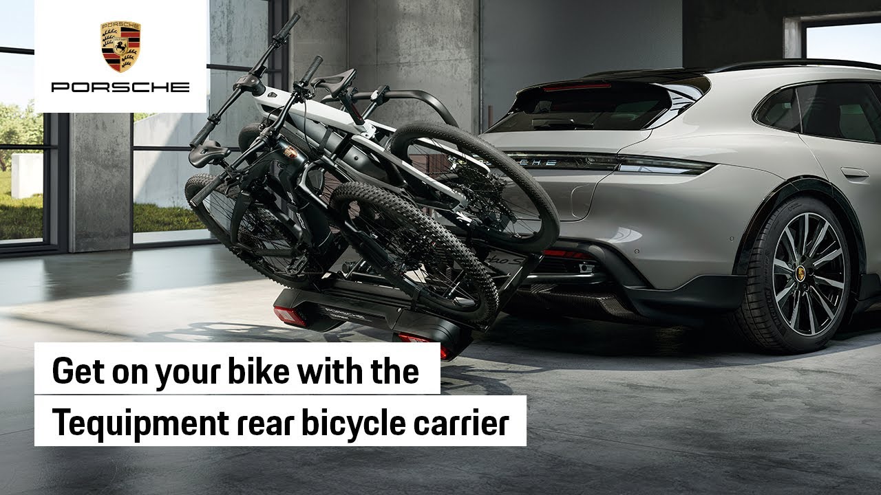 The Porsche Tequipment Rear Bicycle Carrier