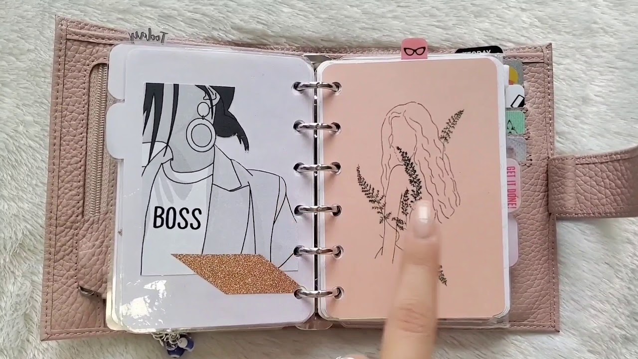Moterm pocket planner flip through ♡
