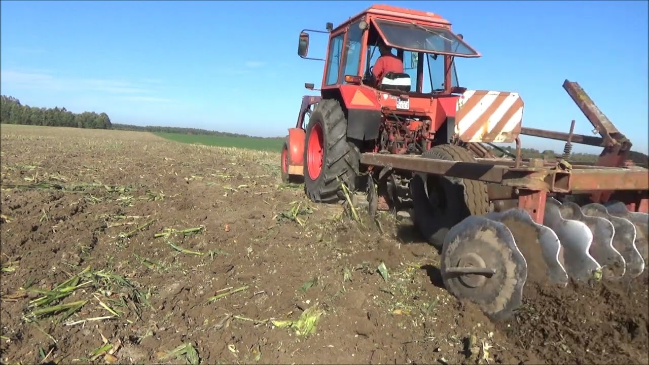 MTZ80\82 sianokosy i talerzowanie
