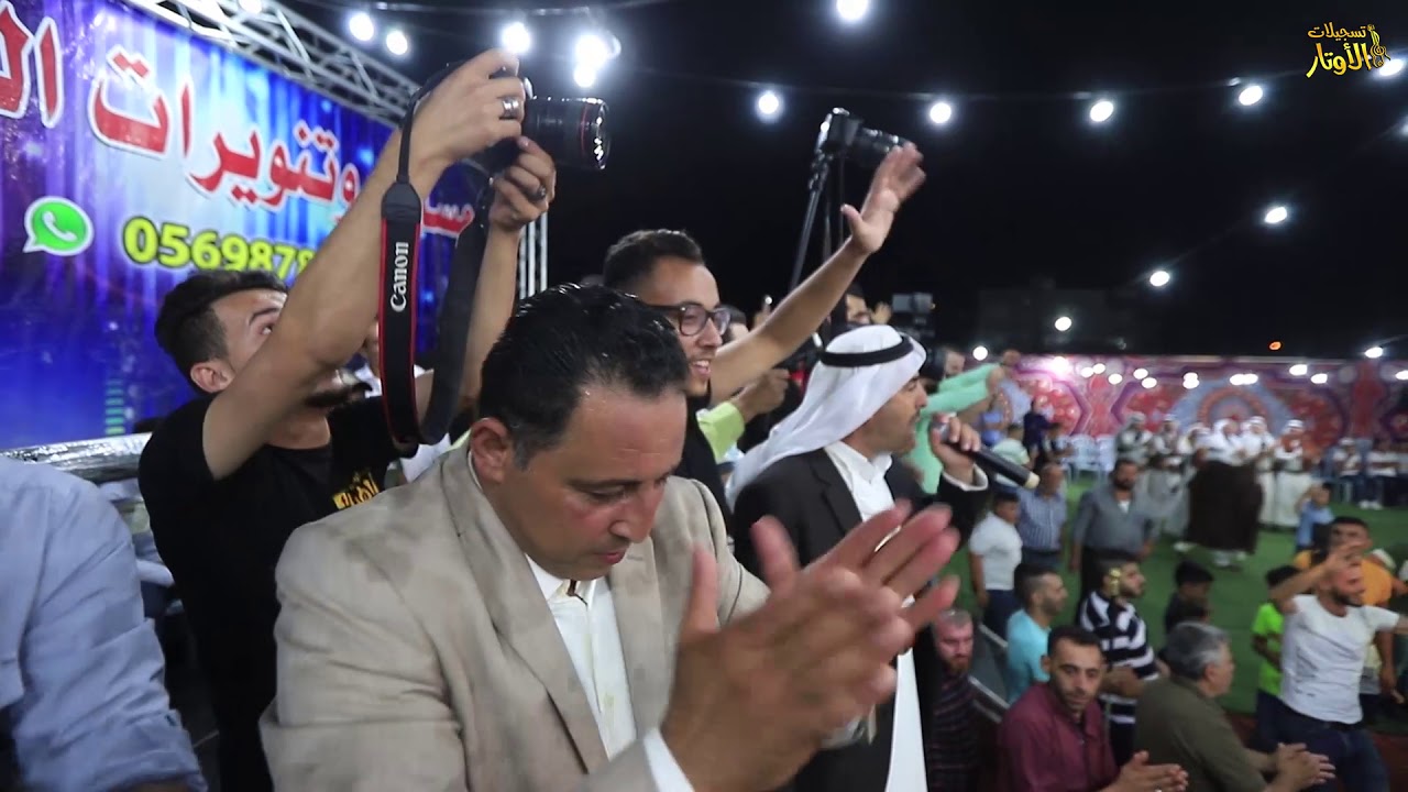 استقبال ناري للفنان صالح رباع مهرجان أحمد الحكم - بيت دجن 2019