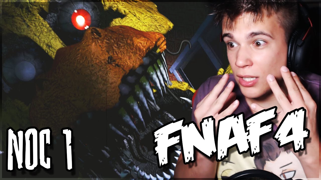FREDDY WRÓCIŁ! - Five Nights at Freddy's 4 [NOC 1][PL]