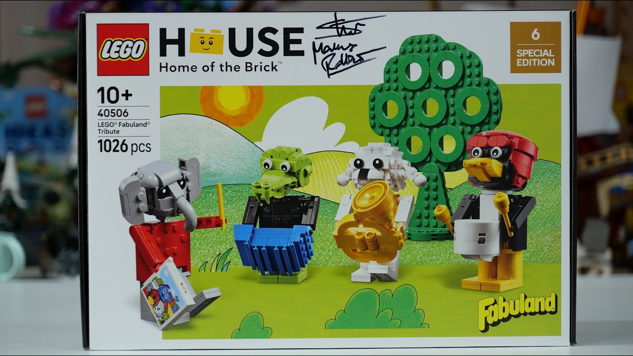 LEGO 40506 Fabuland Tribute - LEGO House Exclusive set 2025 - LEGO Speed Build Review