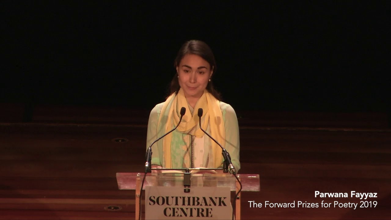 Parwana Fayyaz wins the Forward Prize for Best Single Poem 2019