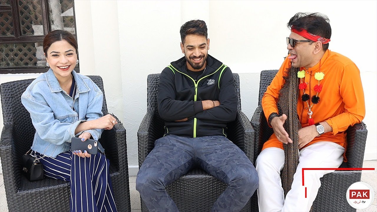 Jogi with Cricketer Haris Rauf