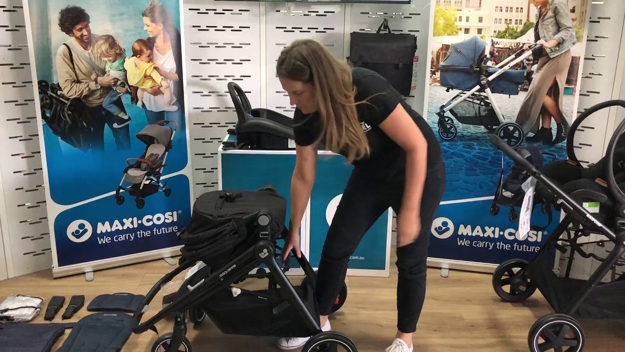 Maxi Cosi Zelia Stroller Demo Instructional Video Baby Mode Australia