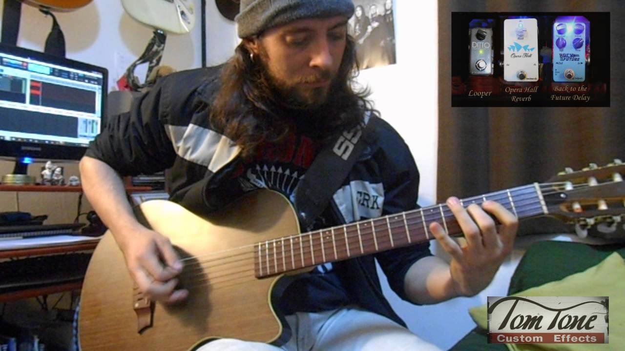 Tone Demonstration - Innuendo solo (Acoustic) with  Tom Tone Pedals by Rodrigo Cordeiro