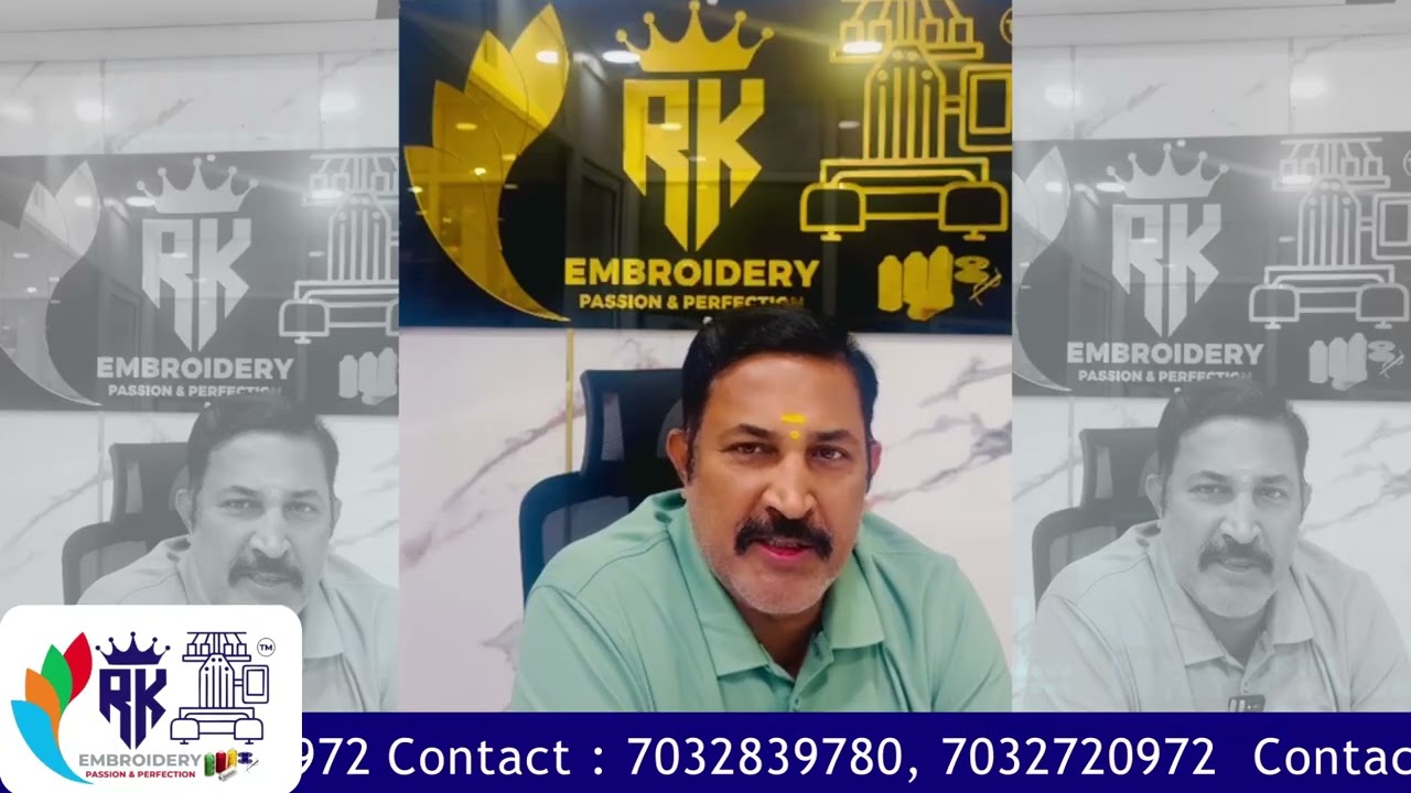 RK Enterprises RK Best Sales Services Computerized Embroidery Machine Visakhapatnam AndhraPradesh