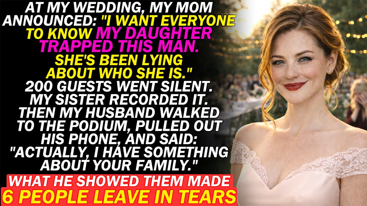 My Mom Humiliated Me At My Wedding&mdash;My Husband's Phone Made 6 People Leave In Tears