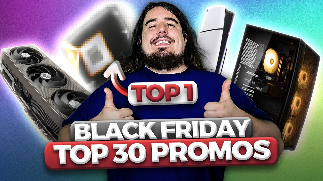 BLACK FRIDAY 2025 #3 : LE TOP 30 PC GAMER 🤯