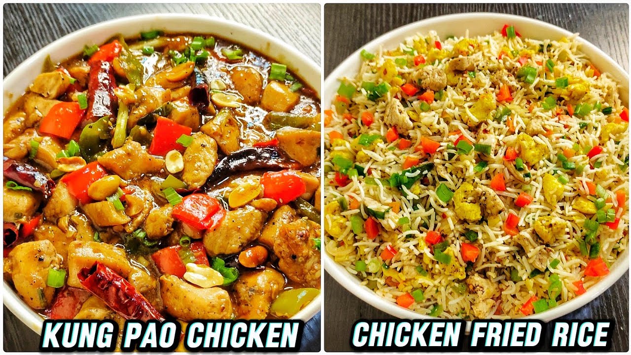 Kung Pao Chicken & Chicken Fried Rice | 2 Most Special Winter Recipes | Homemade Kung Pao Chicken |
