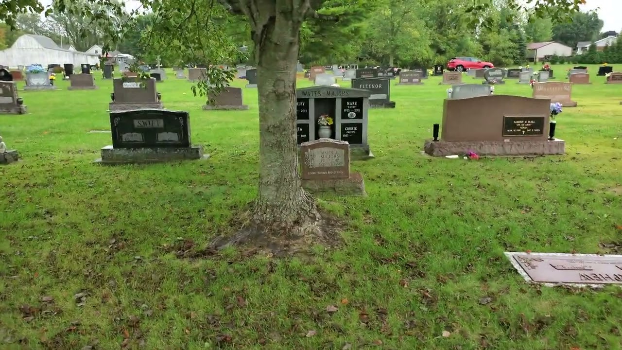 Park View cemetery in Alexandria Indiana we will visit with one notable grave