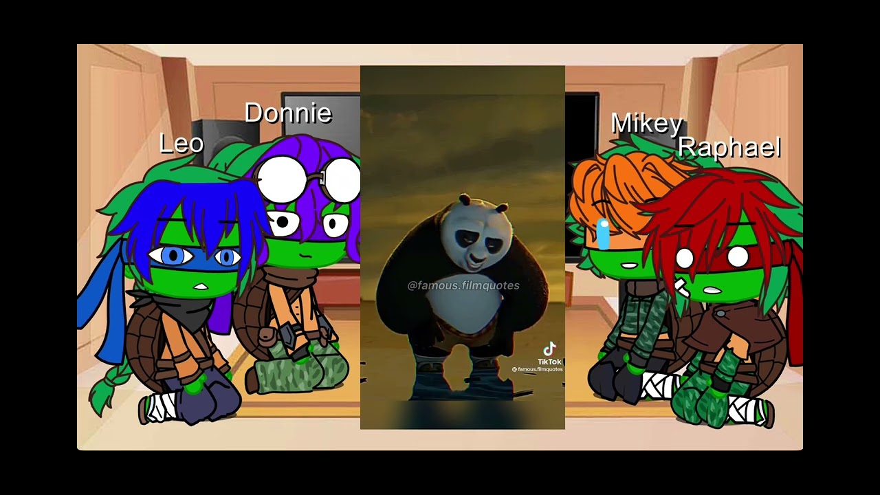 TMNT react to Kung fu Panda (part 2 of Kung fu Panda facts to TMNT)