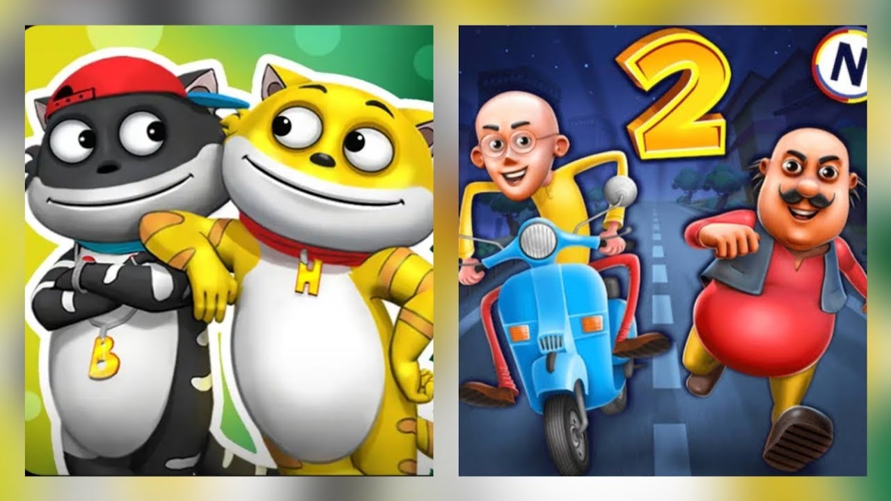 Motu Patlu Run (vs) Honey Bunny Ka Jholmaal || Android Gameplay Walkthrough iOS
