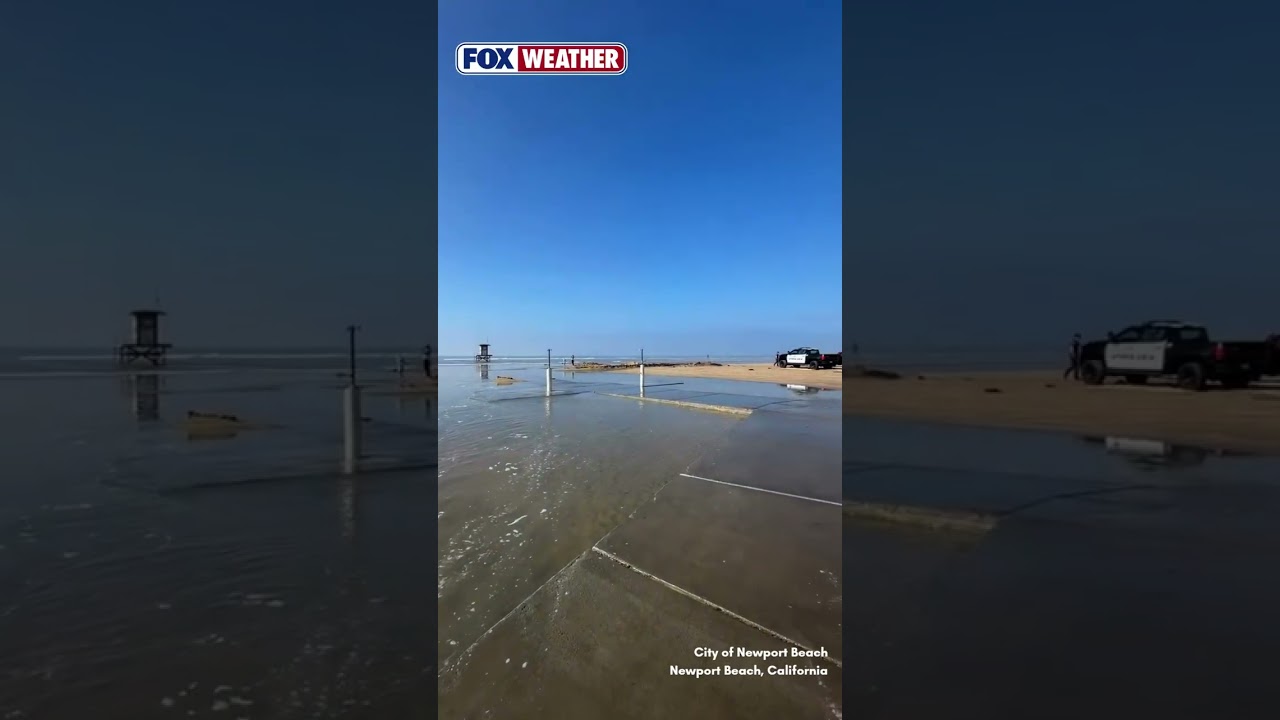 Newport Beach Declares Emergency as High Surf Floods Balboa Peninsula