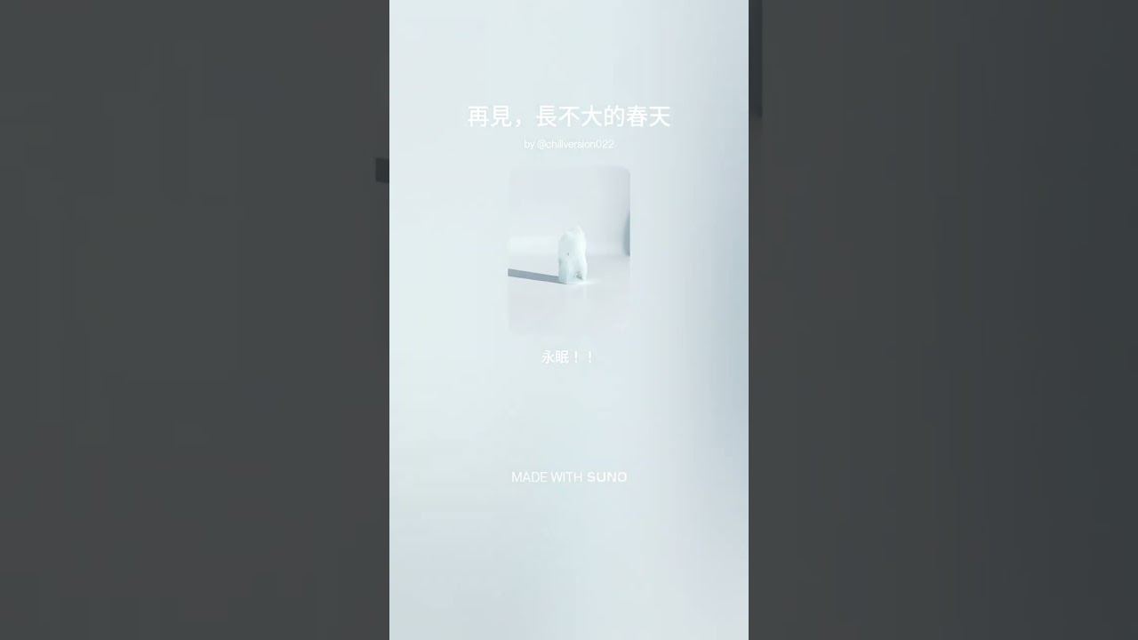 #音樂 再見，長不大的春天 - 倉木村 Kuraki Mura
