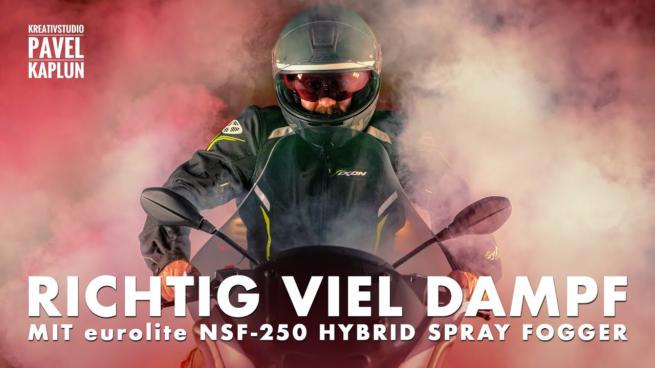 Viel Dampf mit dem NSF LED DMX Hybrid Spray Fogger