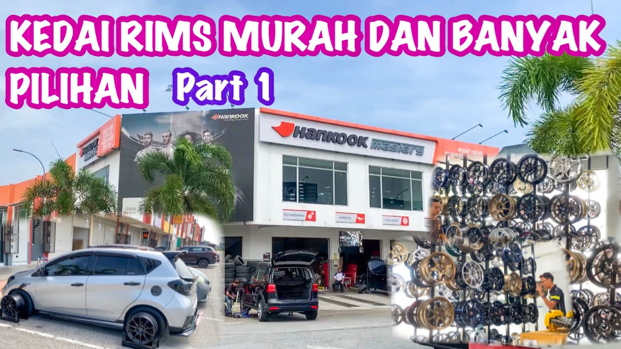 KEDAI RIMS TERMURAH YS WHEELS PUNCAK ALAM | PART 1
