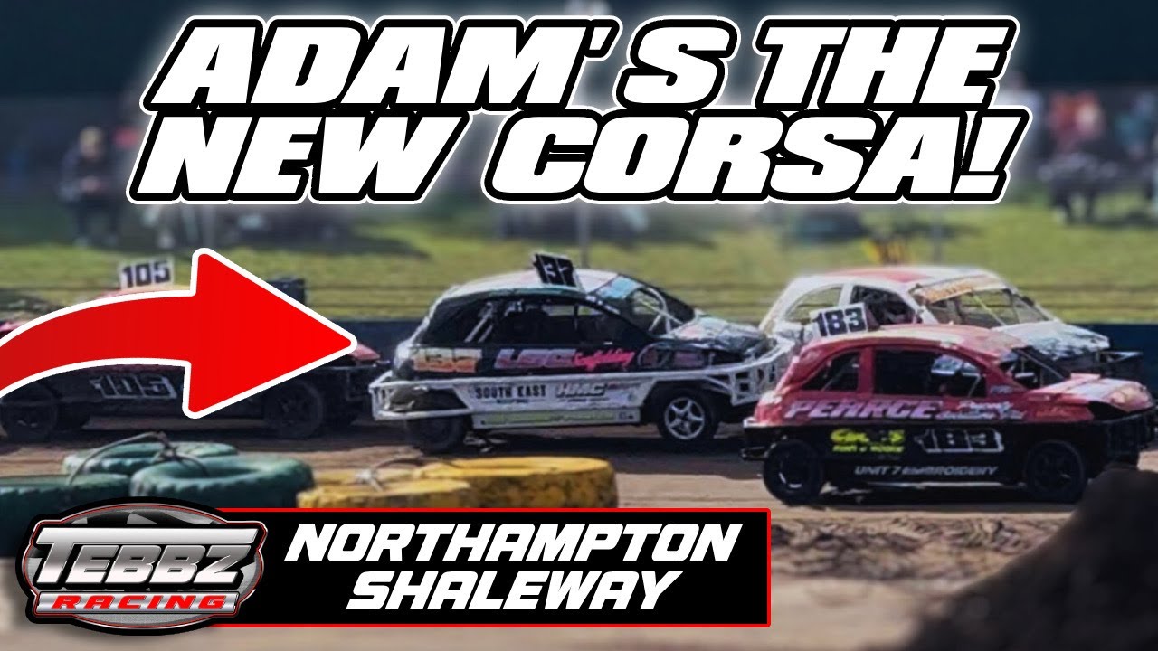 TEBBZ RACING - 1300cc Stockcars @ Northampton Shaleway!