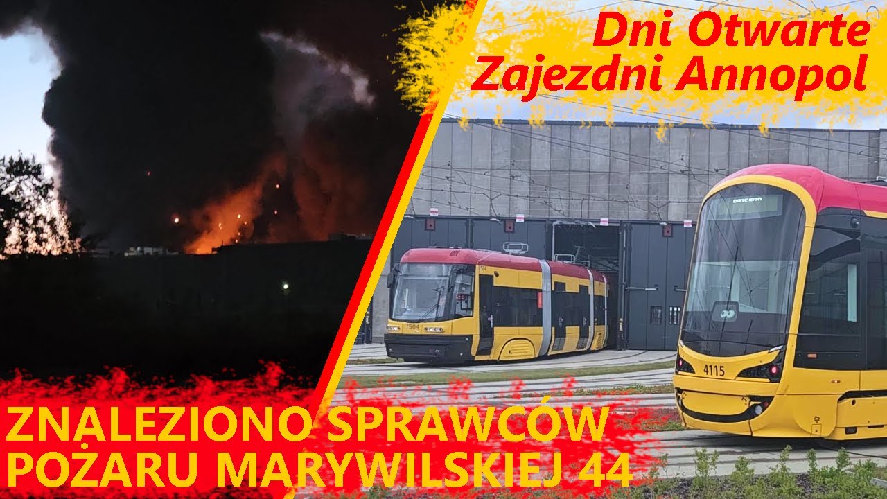 Sprawcy Pożaru MARYWILSKIEJ 44 czy Dni Otwarte Zajezdni Annopol | 10 Nowości na Białołęce w Maju '25