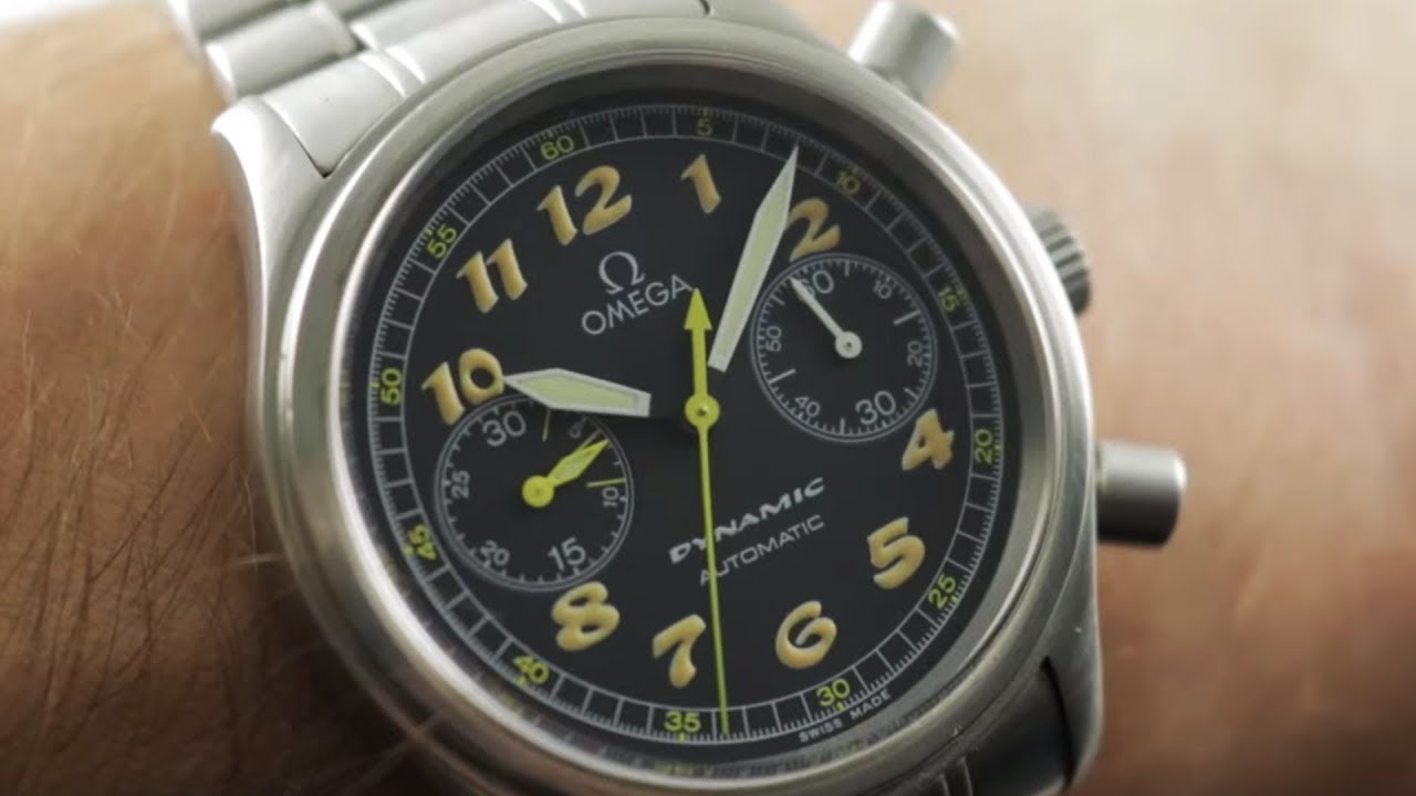 Omega Dynamic III Chronograph (5240.50.00) Omega Watch Review