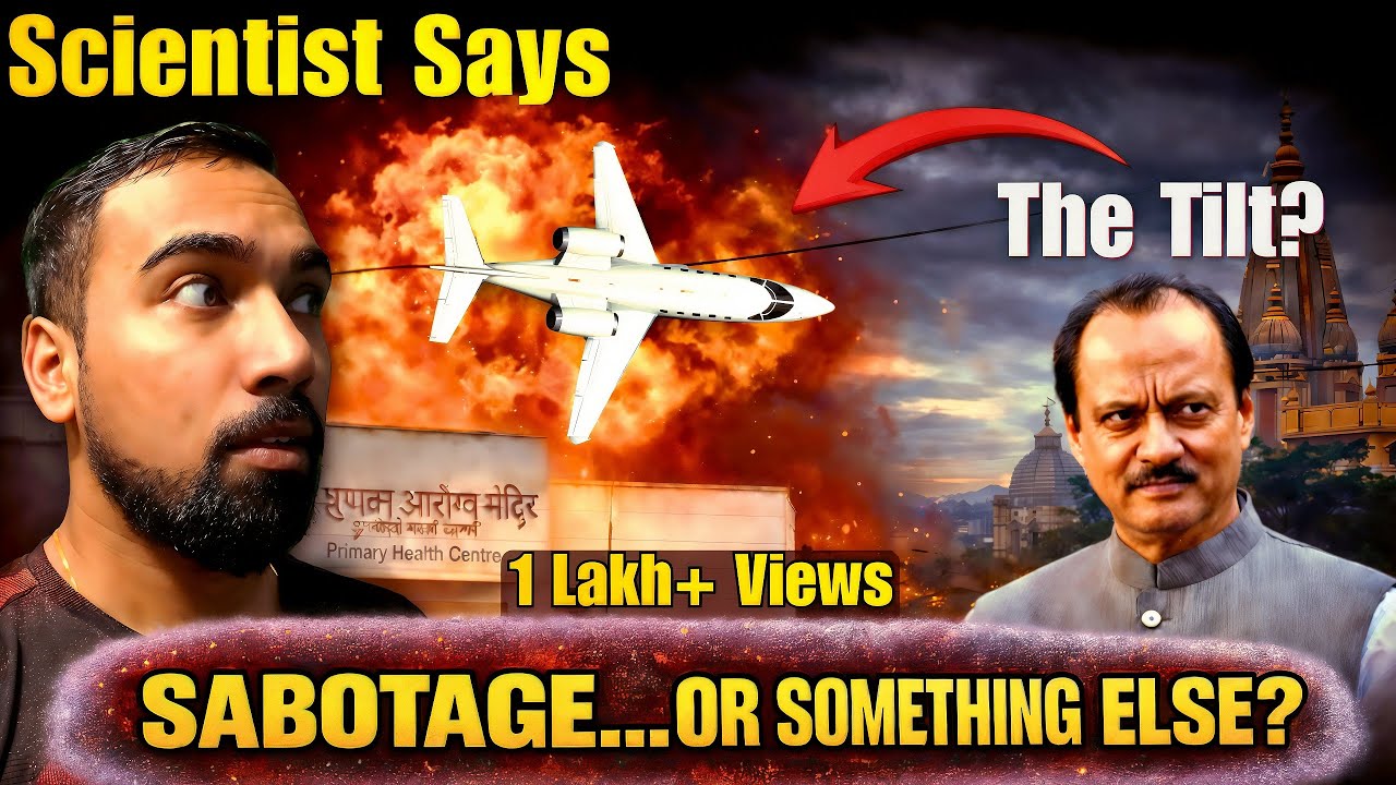 One Small Tilt… And the Plane Was Gone | Baramati Crash Explained!