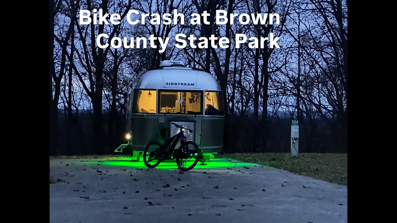 Bike Crash at Brown County State Park