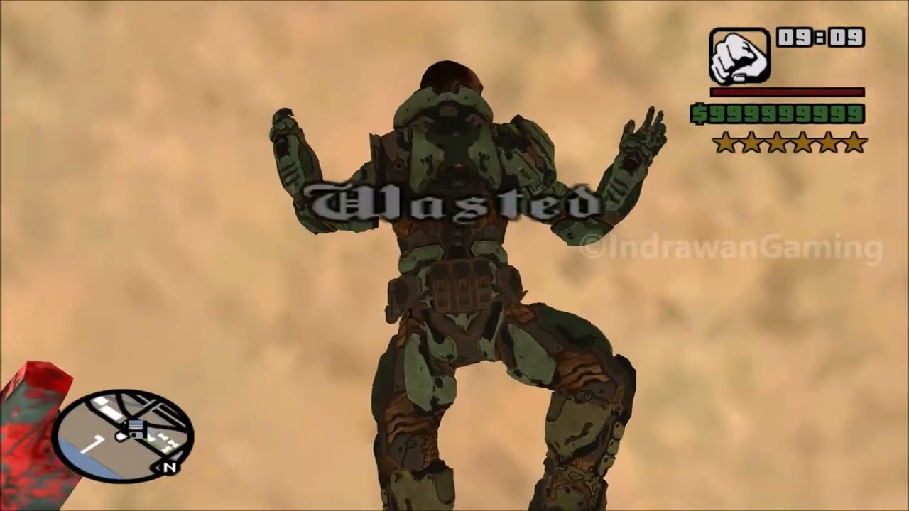 GTA San Andreas - Heavy Armor CJ Rampage in Las Venturas