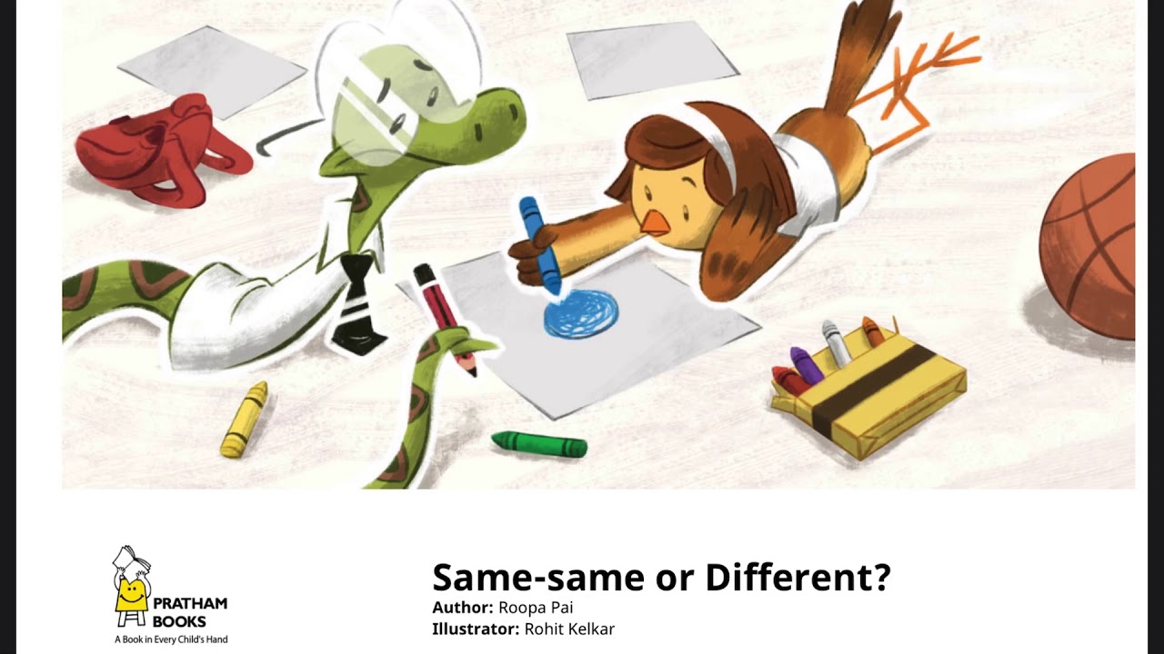 A Story About Friends with Differences | Same Same Or Different Book Read Aloud For Children