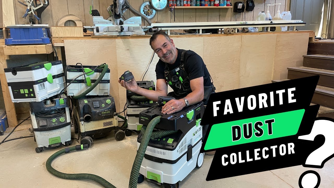 Новый беспроводной пылеуловитель Festool CTC MIDI!