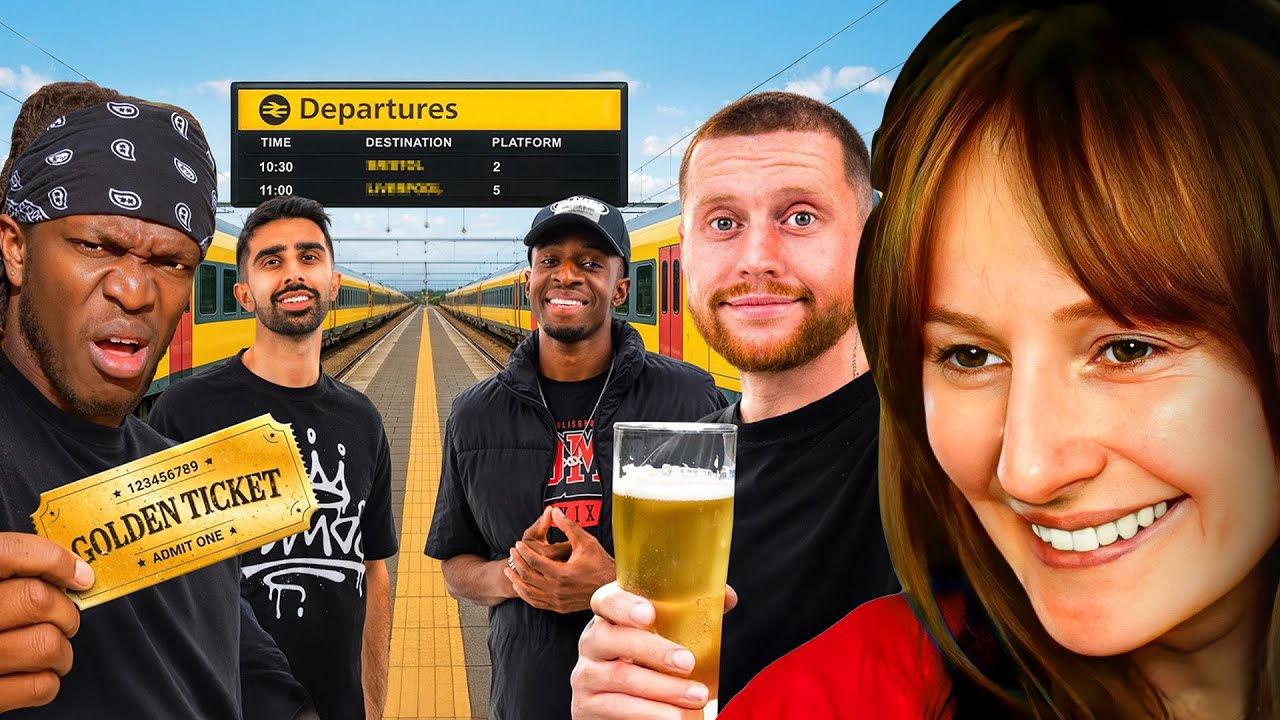 Freya Reacts to SIDEMEN TRAIN ROULETTE