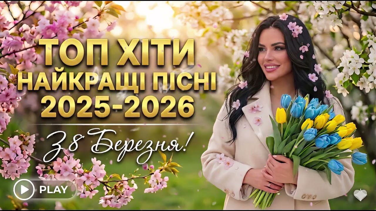 Нові Пісні 2026 🇺🇦 Топ Хіти 2025-2026 | Найкраща Українська Музика | 💐 Плейлист 8 Березня