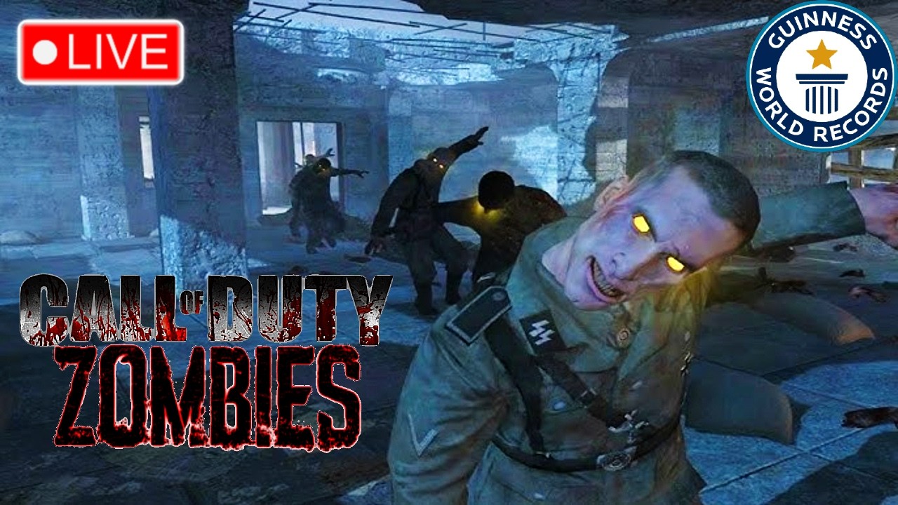 NOT ENDING TILL WORLD RECORD!! OG WAW ZOMBIES