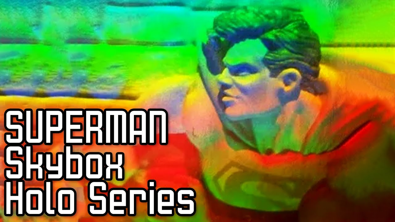 SUPERMAN Skybox Holo Series Cards - Complete Set
