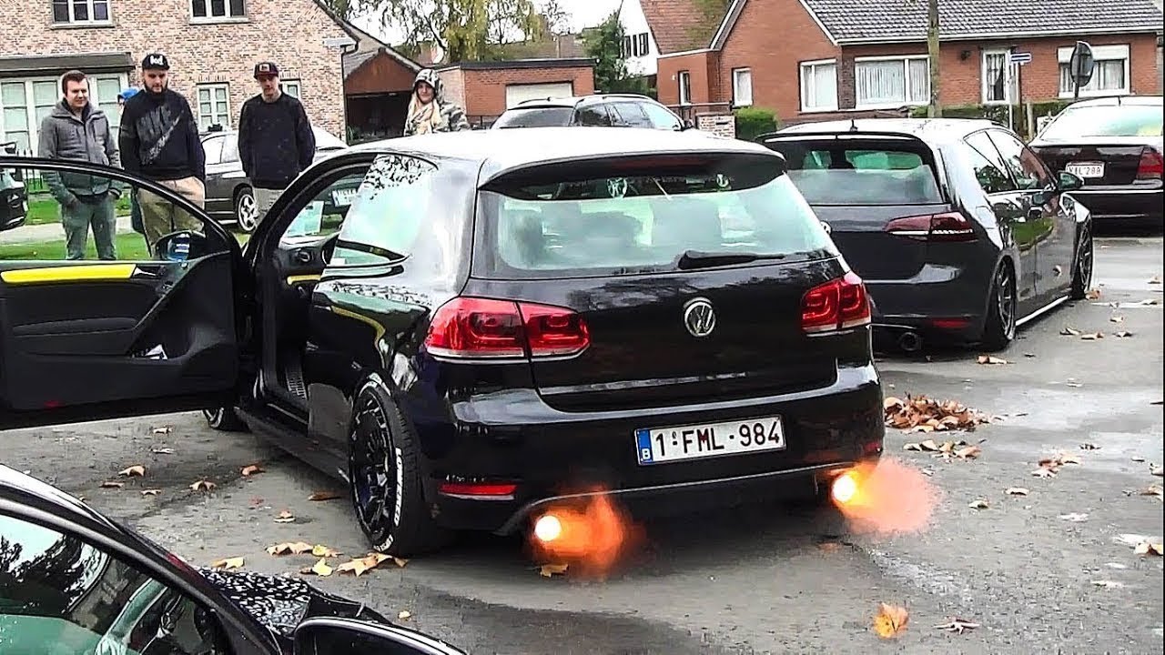 GOLF POWER 💣 [ANTI LAG, EXHAUST SOUNDS, LAUNCHES]