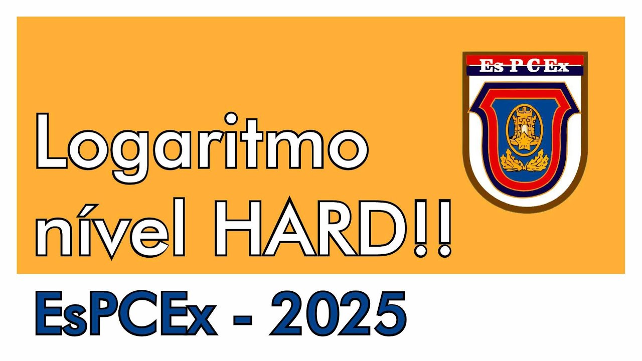 Matemática EsPCEx 2025: Como resolver Questões de Domínio de Logaritmos (questão 2)